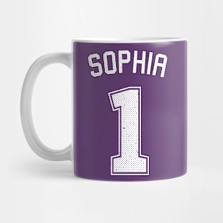 Sophia Number One Athletic Sports Jersey Mug